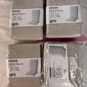 Ikea Cream and White Furniture